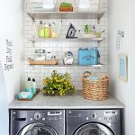 Small-Space Laundry Room Storage in 2019 | Happy Home | Pinterest