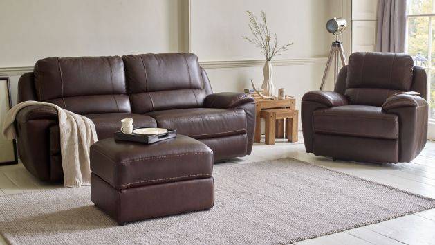 Real Leather Sofas | Leather Settees | Oak Furniture Land