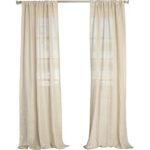 Linen Curtains & Linen Drapes You'll Love | Wayfair