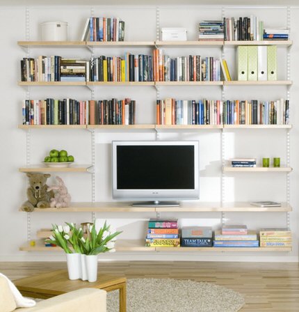 STORE | Elfa Living Room Shelving - Best Selling Solution