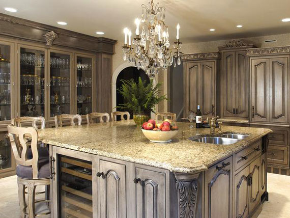 Large Luxury Kitchens Designs (38 Pictures)