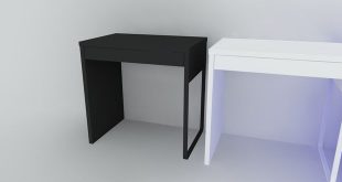 MICKE Desk 3D asset low-poly | CGTrader