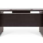 Amazon.com: Ford Executive Modern Desk with Filing Cabinets - Dark