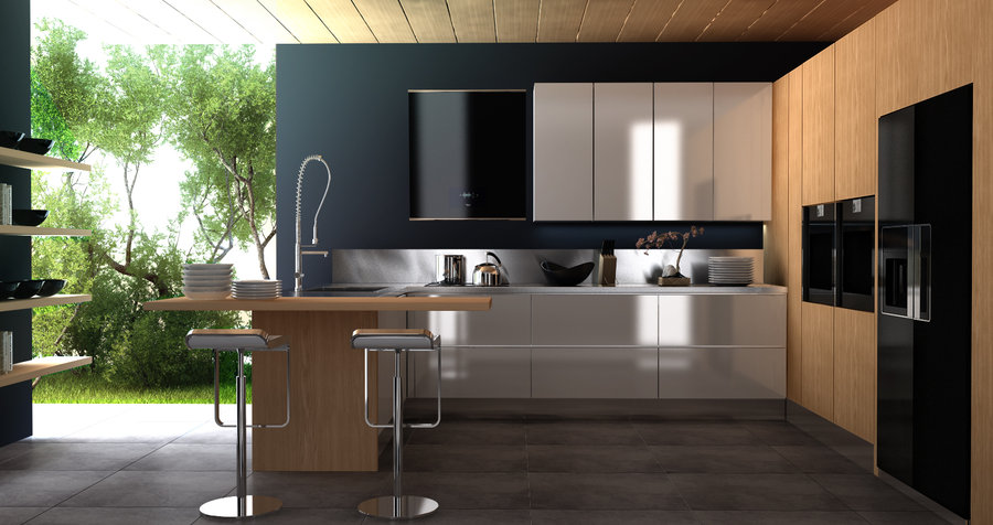 Modern Style Kitchen Designs