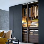 Wardrobe with sliding doors- a wonderful storage space. | Interior