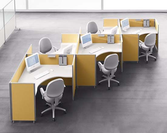 Office furniture for administrative office space on 3rd floor