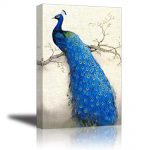 Amazon.com: Peacock Wall Art Decor for Living Room, PIY Beautiful