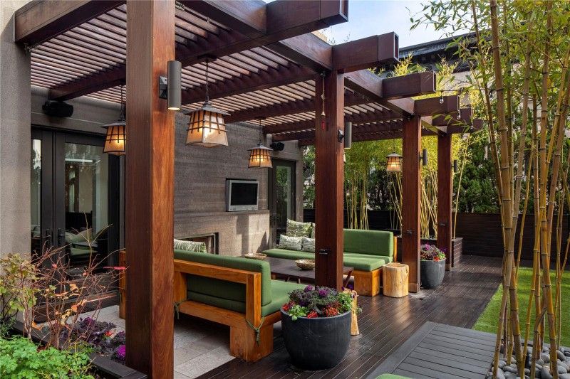 25 Beautiful Pergola Design Ideas | Pergolas | Deck with pergola