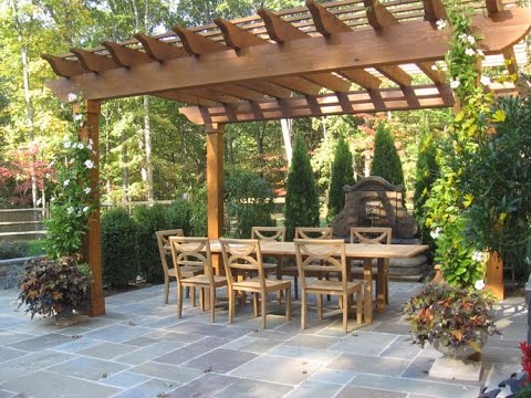 Pergola Design Ideas to Make Your Outdoor Comfortable - YouTube