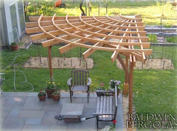 25 Beautifully Inspiring DIY Backyard Pergola Designs For Outdoor