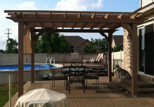 DIY pergola kits from Alan's Factory Outlet for Easy and Fast Assembly