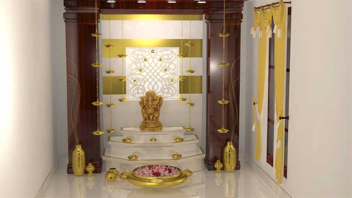 Pooja Room Designs, Decoration Ideas with Images - Decor Pooja Room