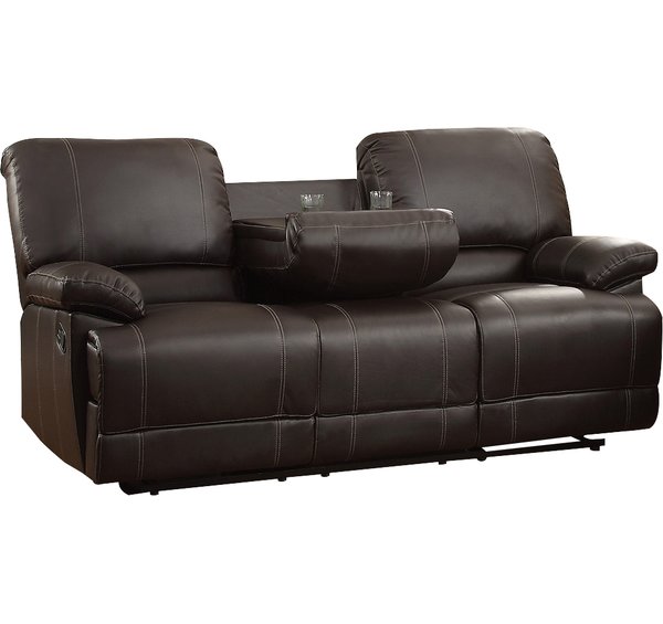 Andover Mills Edgar Double Reclining Sofa & Reviews | Wayfair