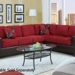 Red Leather Sectional Sofa - Steal-A-Sofa Furniture Outlet Los