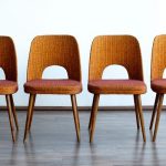 Vintage Dining Chairs by Oswald Haerdtl for Thonet, Set of 4 for