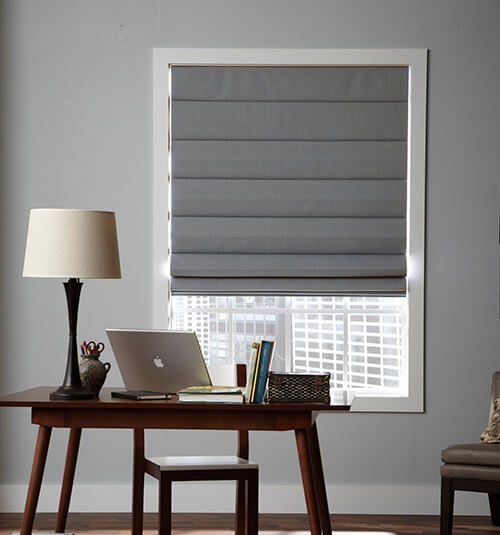 Boutique Roman Shades: Solids | Blindsgalore