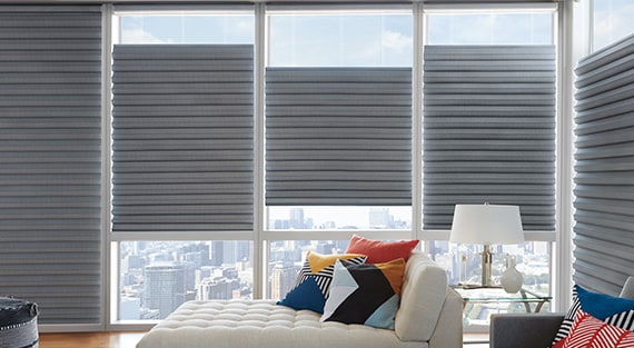 Roman Shades | Custom Fabric Roman Shade | Hunter Douglas