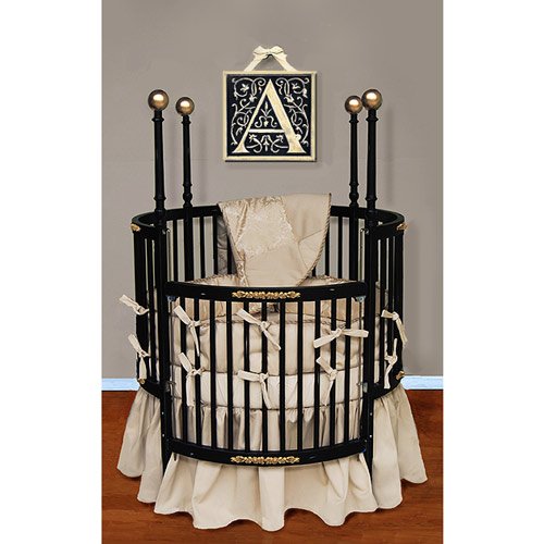 Amazon.com : Baby Doll Bedding Sensation Round Crib Bedding Set