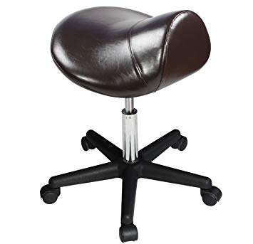 Amazon.com: Master Massage Saddle Stool with NanoSkin Upholstery