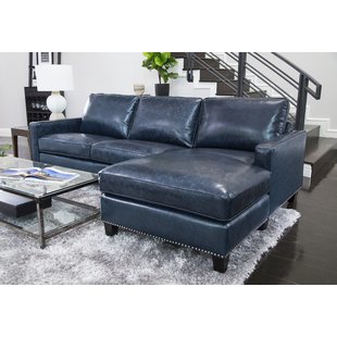 Leather Sectional Sofas You'll Love | Wayfair