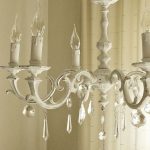 painted chandeliers before and after | Shabby Chic Inspired: before