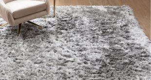 Glam Shag Rug - Platinum | west elm