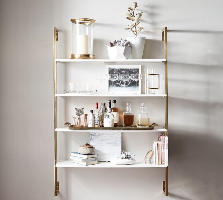 Olivia Wall Mounted Shelves | Pottery Barn