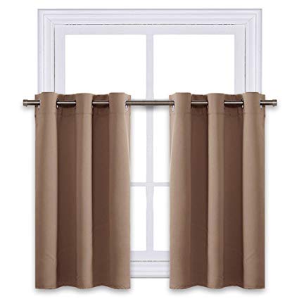 Amazon.com: NICETOWN Short Curtains Blackout Nursery Valance