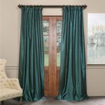 Exclusive Fabrics True Blackout Vintage Textured Faux Dupioni Silk