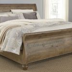 Signature Design by Ashley Trishley Light Brown King Sleigh Bed