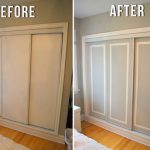 Facelift Those Ugly Sliding Doors | The Crafty Frugalista