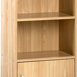 Amazon.com: Comfort Products Small Modern Bookshelf, Oak: Kitchen