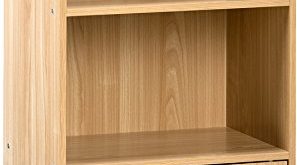 Amazon.com: Comfort Products Small Modern Bookshelf, Oak: Kitchen