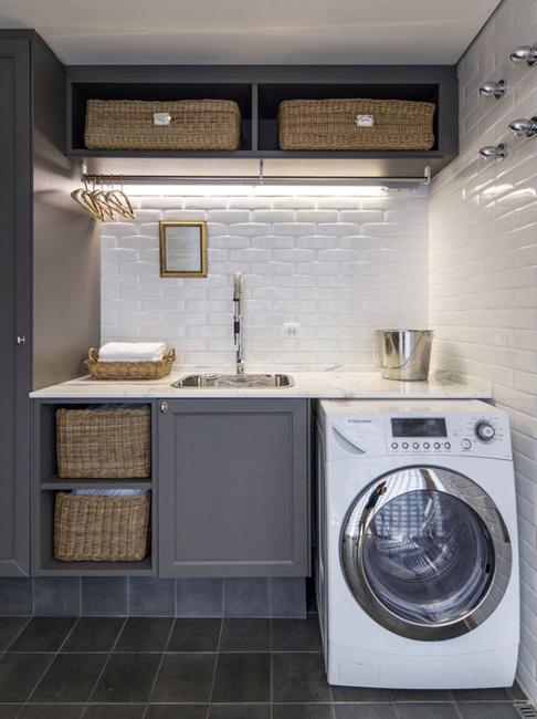 20 Space Saving Ideas for Functional Small Laundry Room Design