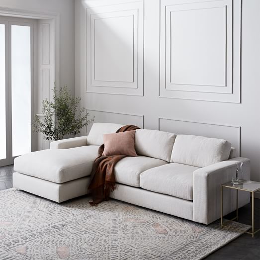 Urban 2-Piece Chaise Sectional - Small | west elm