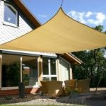 Heavy Duty Sun Sail Shade - Large 16'x14' Rectangle - Available in Sand