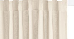 Cotton tab top single curtain La Redoute Interieurs | La Redoute