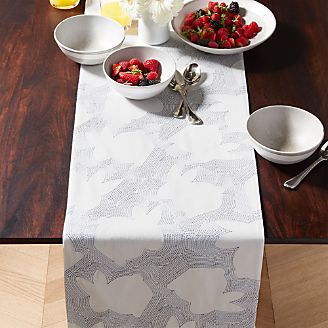 Table Runners: Linen, Cotton & Polyester | Crate and Barrel