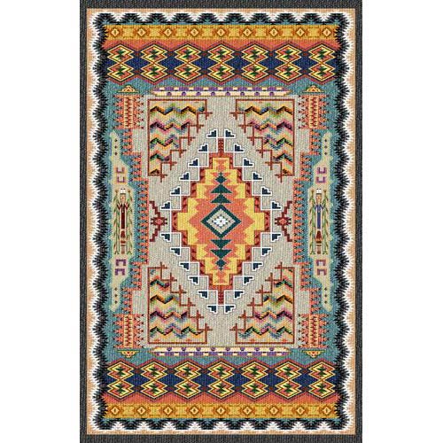 Pure Country Weavers Southwest Turquoise Tapestry Wall Hanging 2933