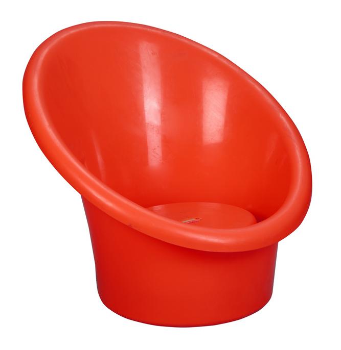 National Tub Chair with Cushion Set of 04 (Red) u2013 HOMEGENIC