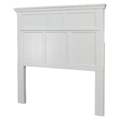 Sun & Pine Dakota Adjustable Wood Twin Headboard In White : Target