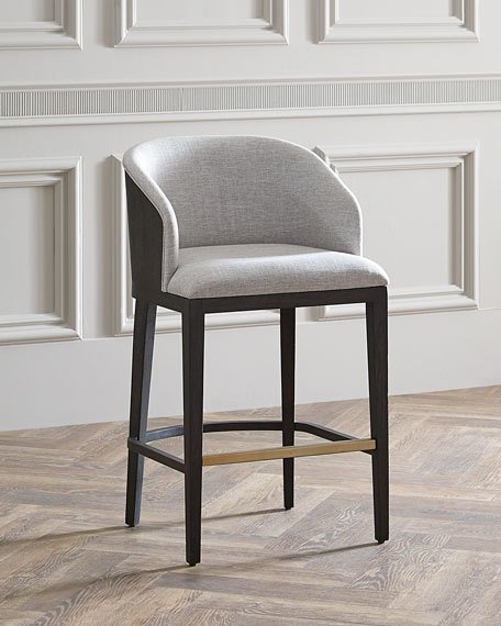 Hooker Furniture Laurie Upholstered Barstool | Neiman Marcus