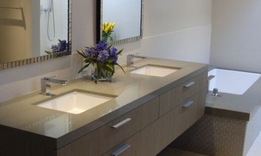 27 Floating Sink Cabinets and Bathroom Vanity Ideas