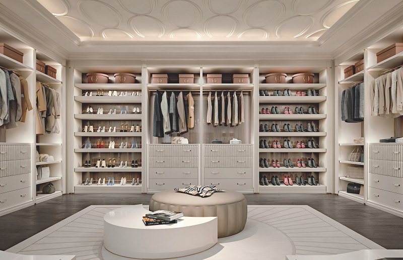 Walk-In Closet Design u2013 Ellipse by Francesco Pasi | Archi-living.com