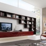 20 Modern Living Room Wall Units for Book Storage from Misuraemme