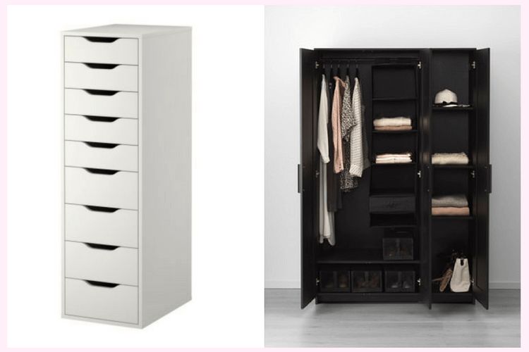 Upgrading Brimnes Wardrobe with Drawer Units - IKEA Hackers