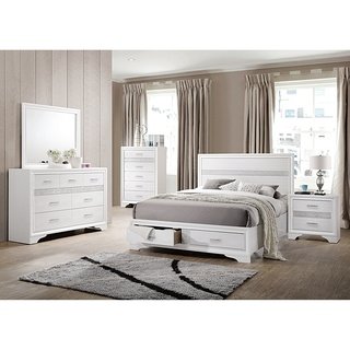 White Bedroom Set for a Sophisticated  Bedroom