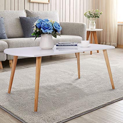 Amazon.com: Beautiful Simply Designed White Coffee Table With Pine