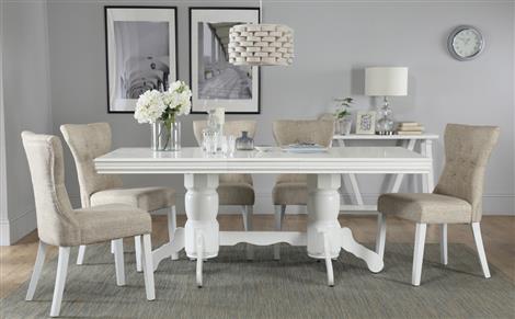 White Dining Room Table - Salongallery Dining Room