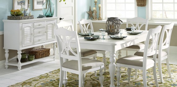 White Rectangle Dining Table Stylish Inspiration With Regard To